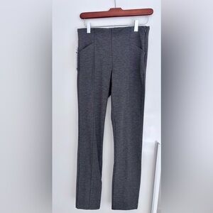 Athleta Siena Skinny Pant Size 2 Gray Ponte High Rise NWT